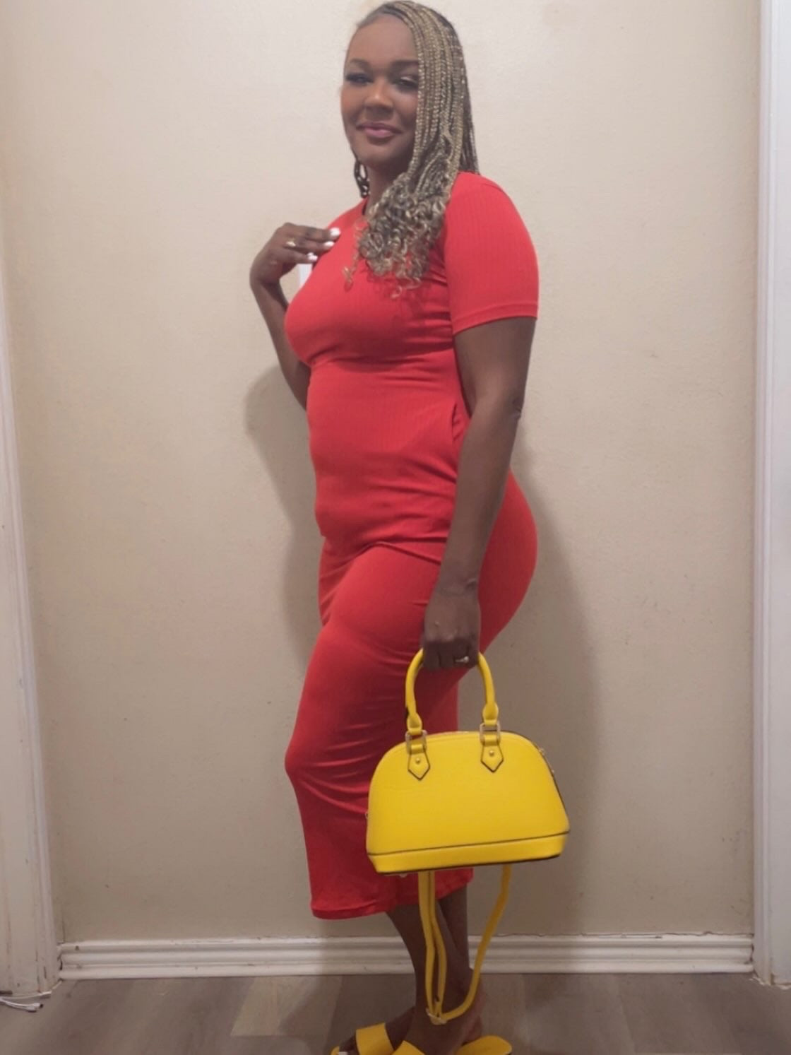 Summer Casual Midi Dress