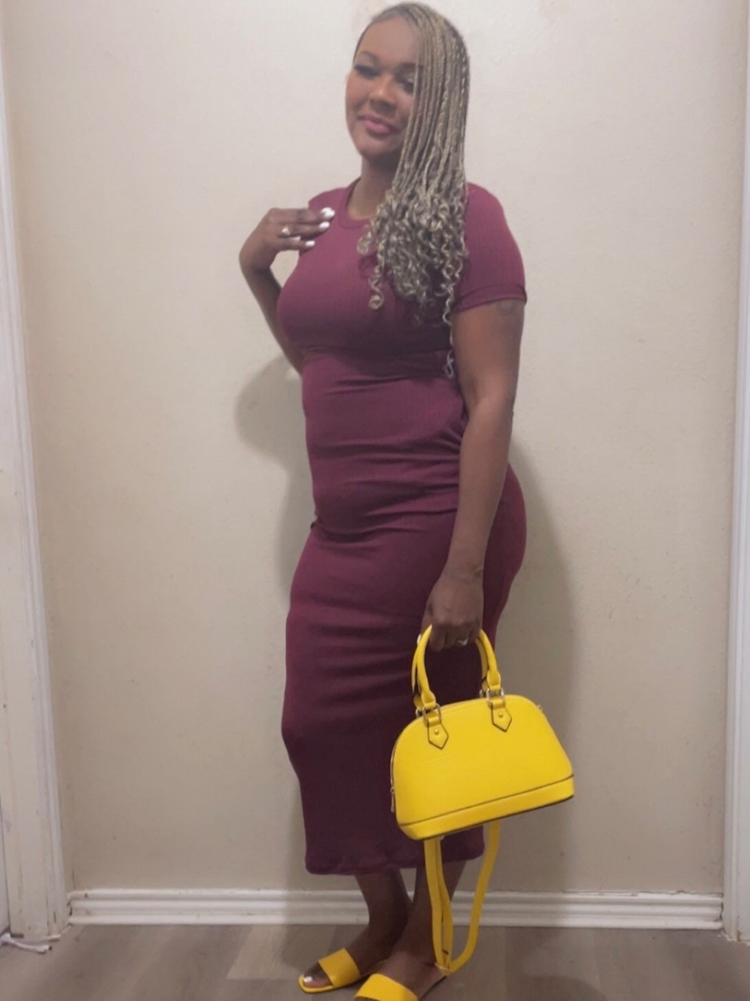 Summer Casual Midi Dress