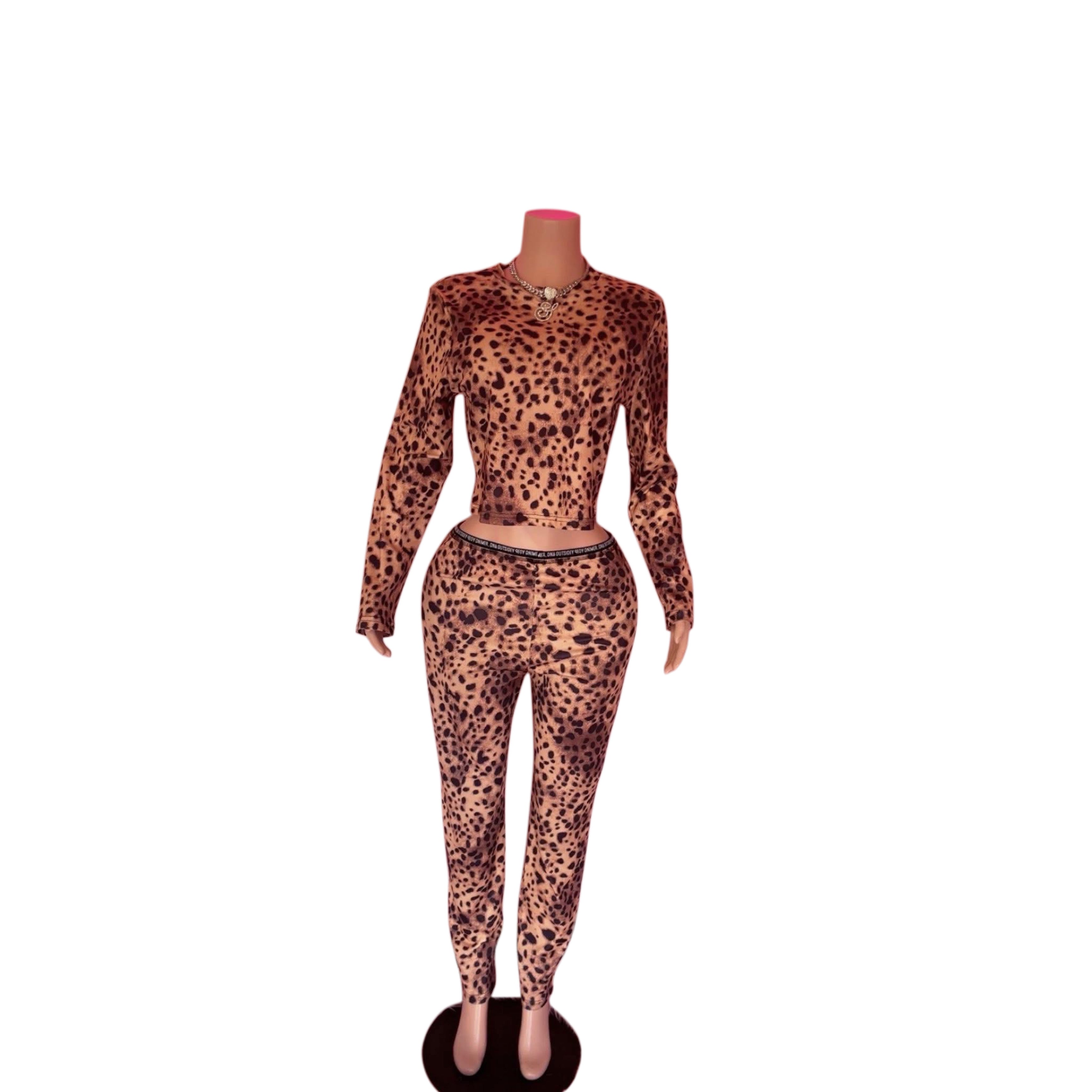 Animal Print Leopard Sets