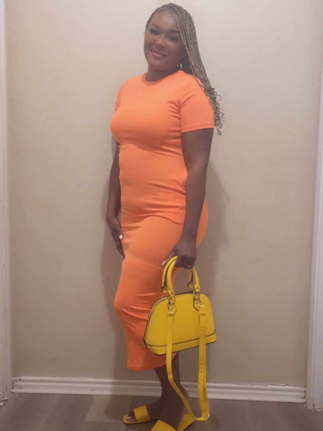 Summer Casual Midi Dress