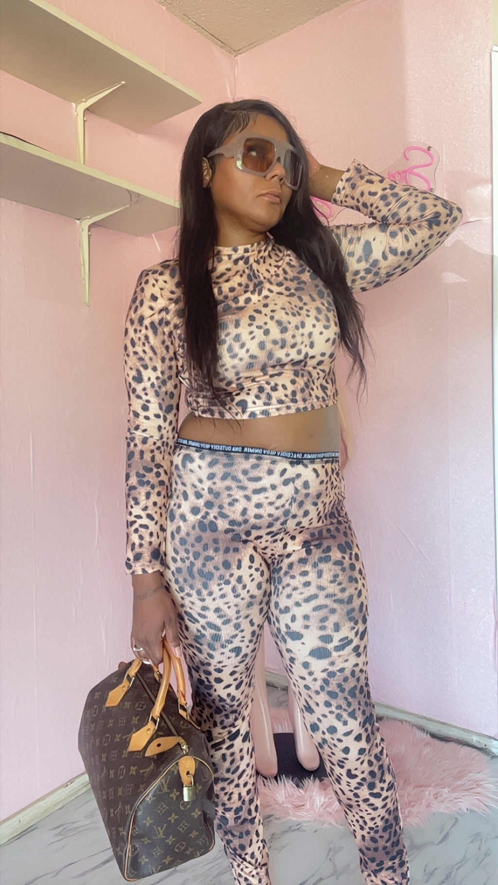 Leopard Leggings Set