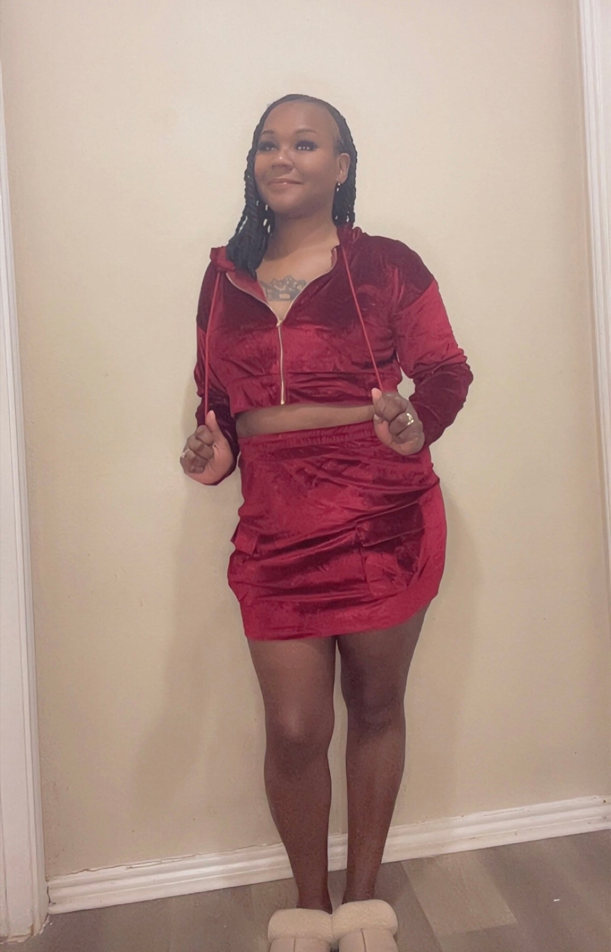 Fall Vibes Skirt Set