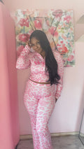 Pink Leopard Body Set + Pink Letters