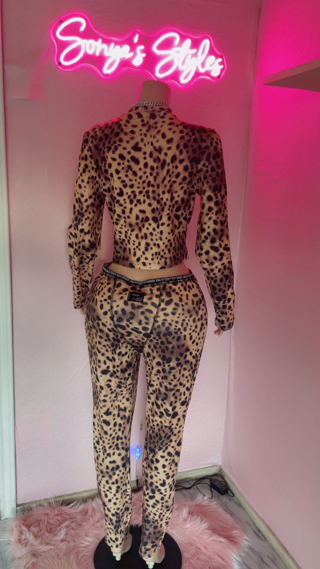 Leopard Animal Print Set