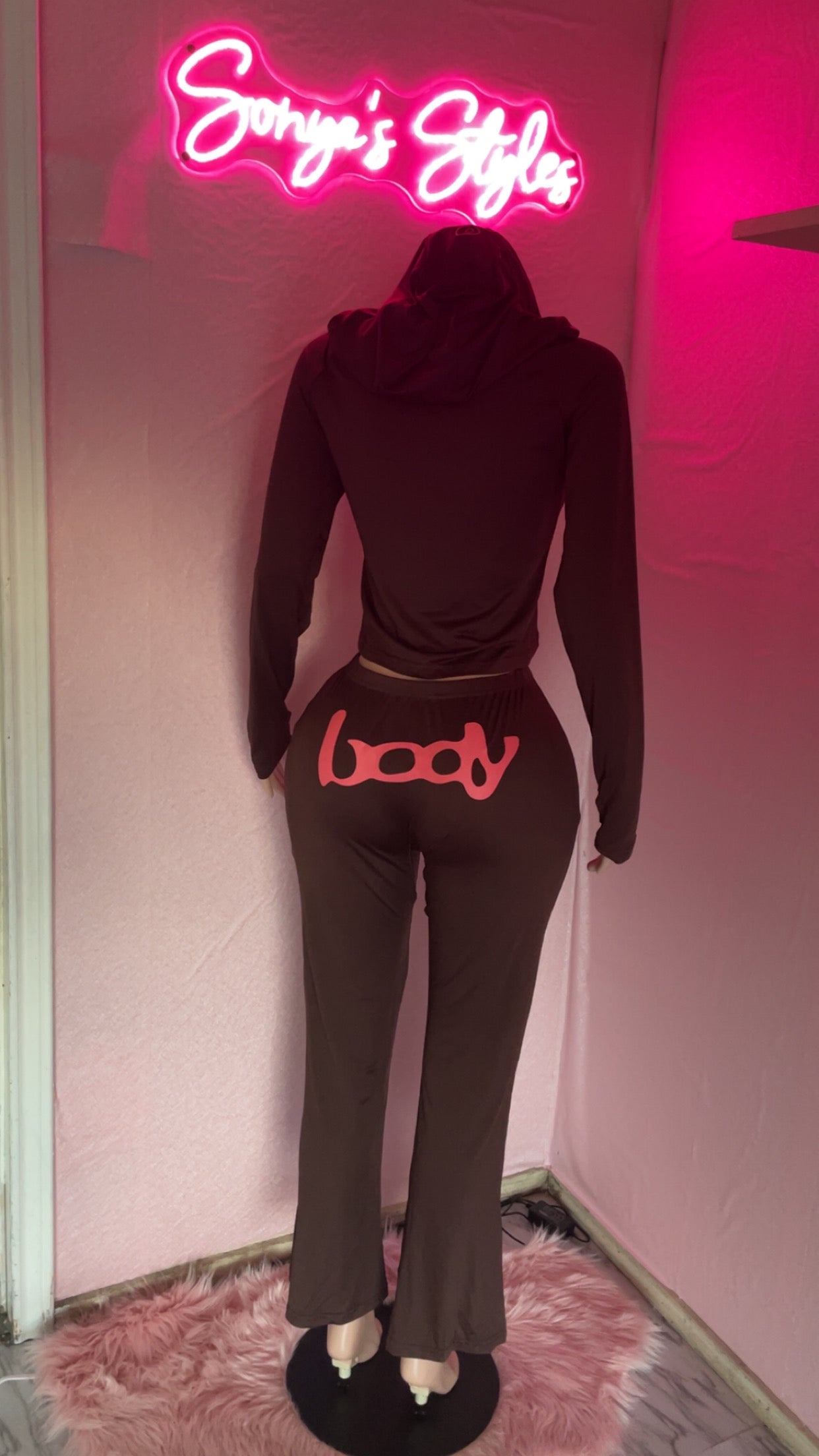 Dark Brown Body Set
