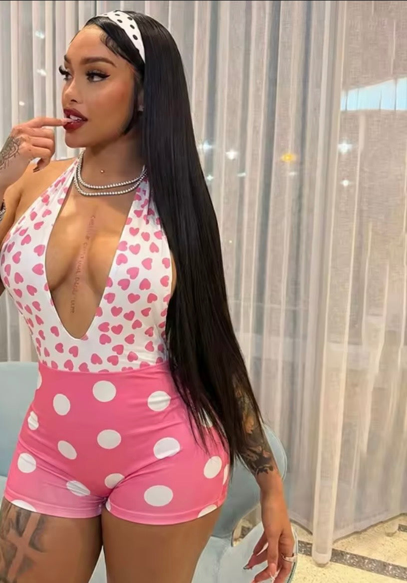 Polka Dot Rompers