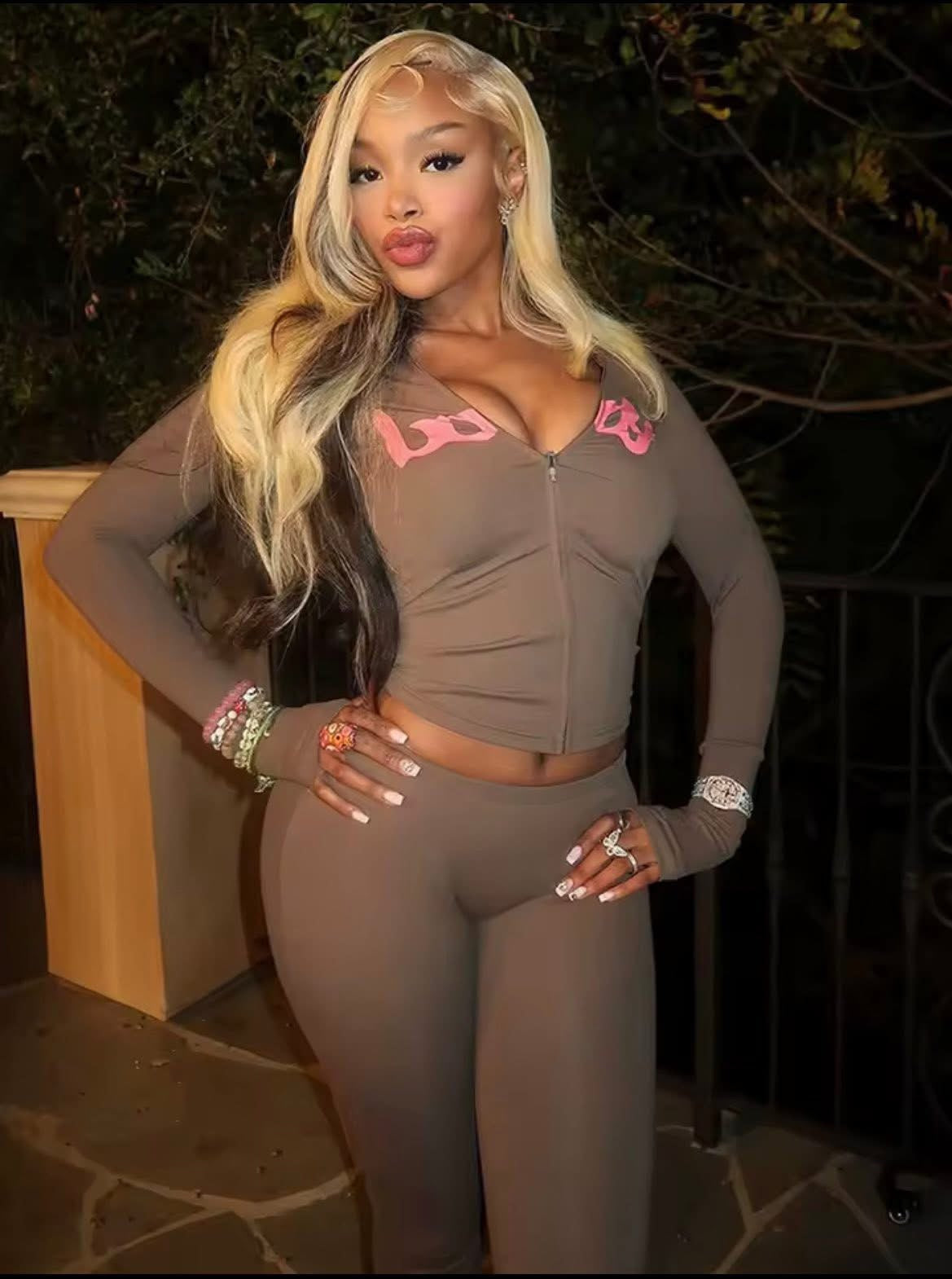 Solid Body Leggings Set