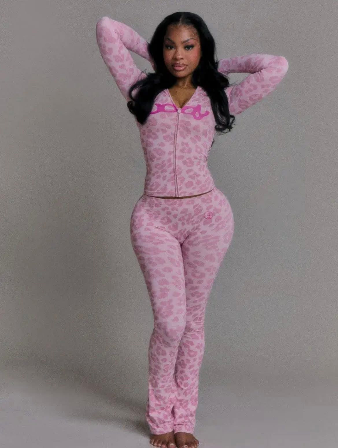 Leopard Body Leggings Set