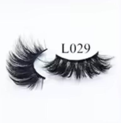 3D Dramatic Fuffy & Wispy 20-25mm Mink Lashes