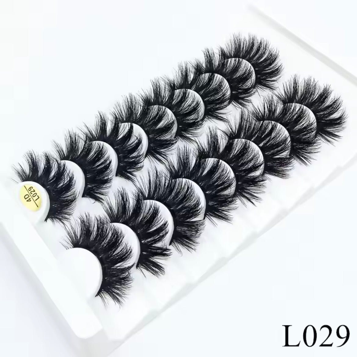 Mink Lashes 8 Pairs (Medium)