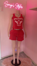 True Religion Inspired  Tank Short Sets