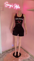 True Religion Inspired Tank Short Set