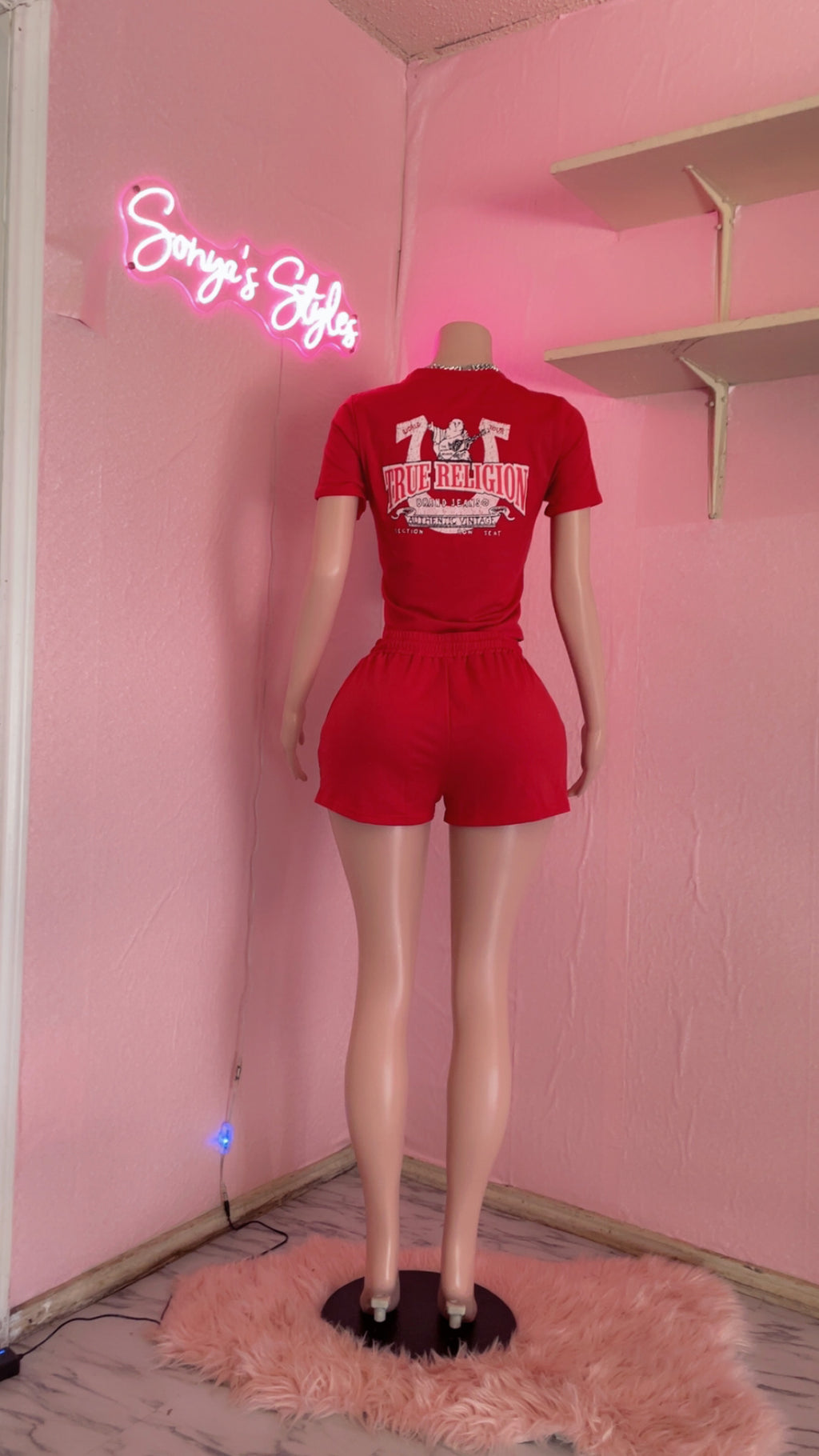 True Religion Inspired Short Sets