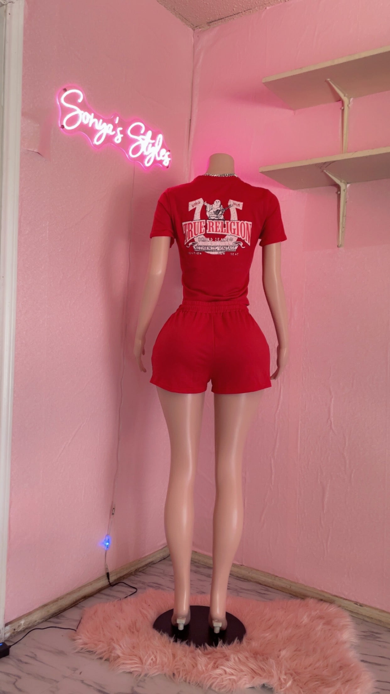 True Religion Inspired Short Sets