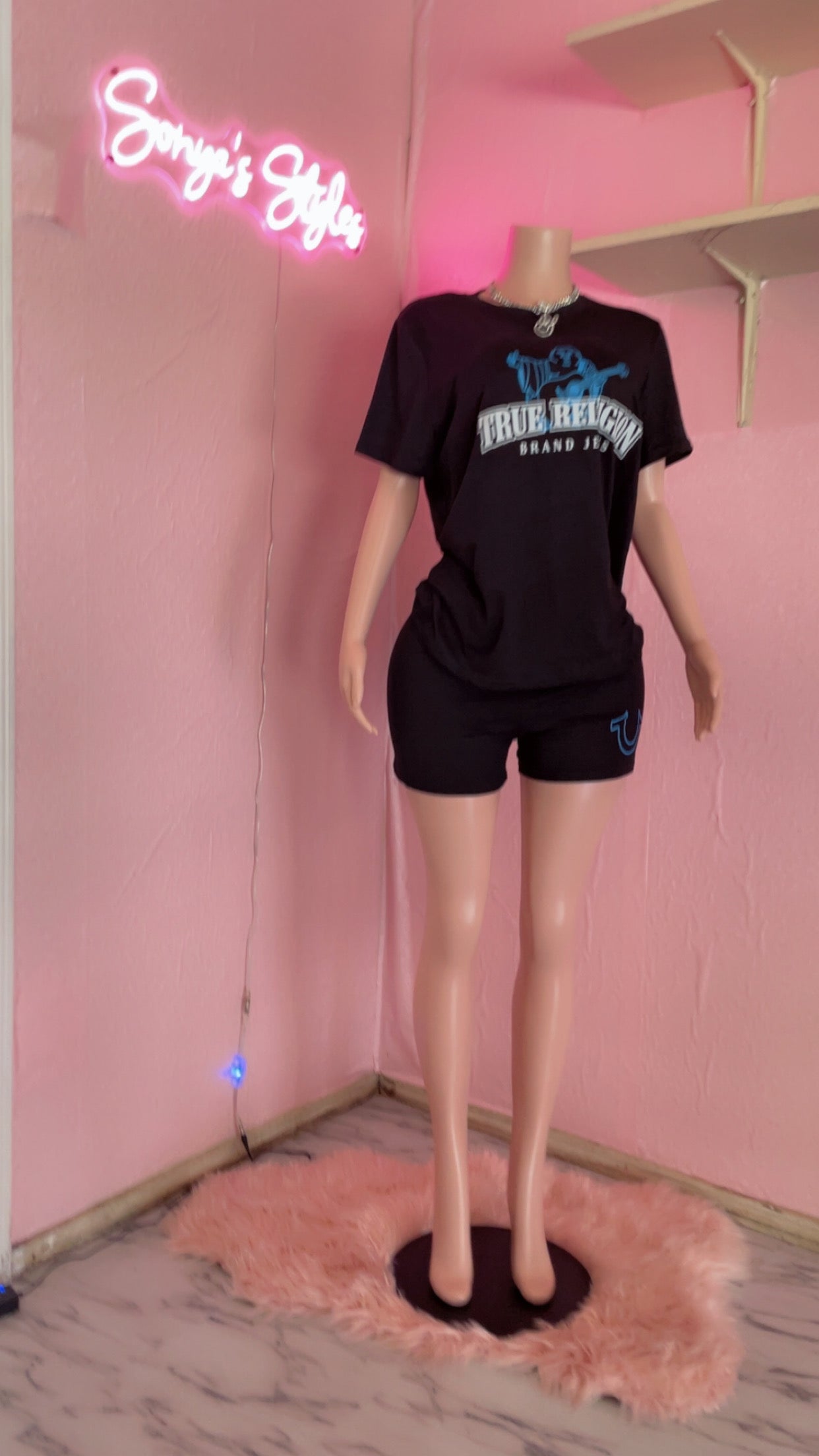 True Religion Short Sets