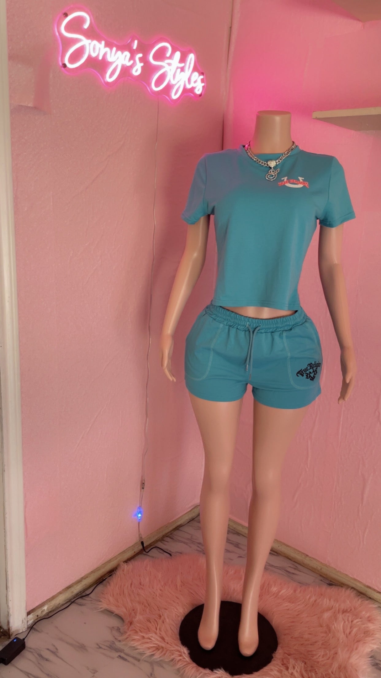 True Religion Short Sets