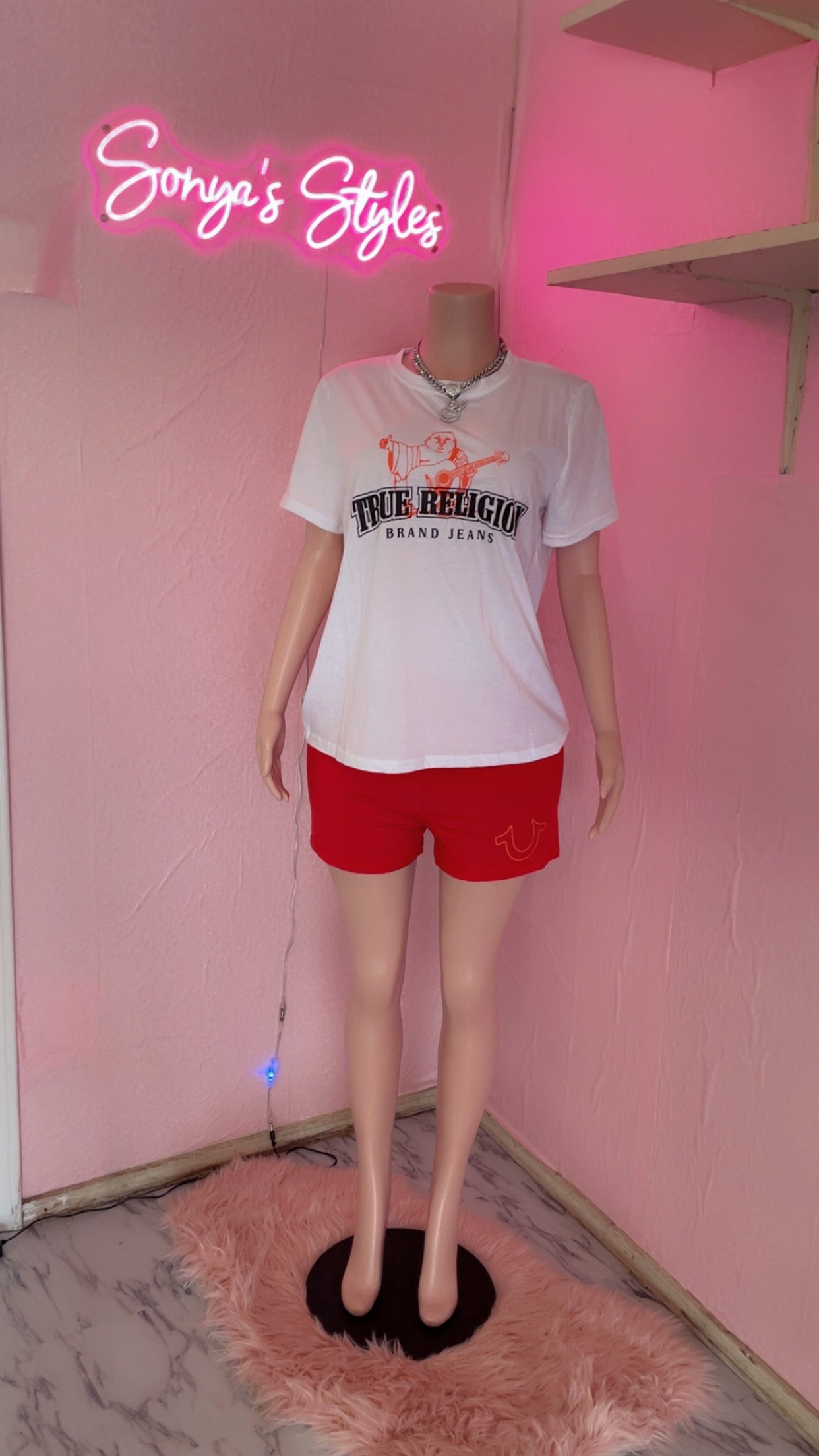 True Religion Short Sets
