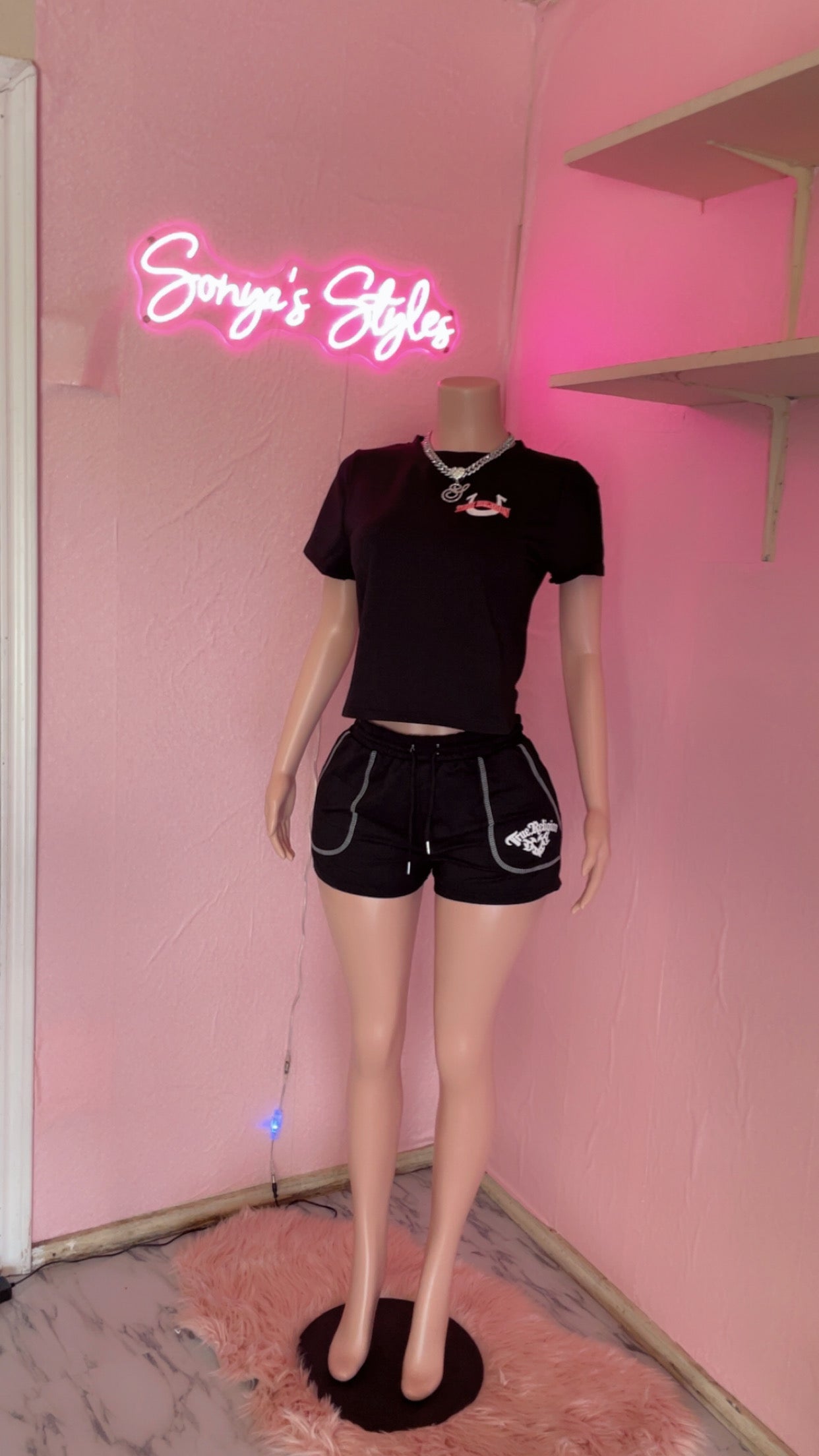True Religion Short Sets