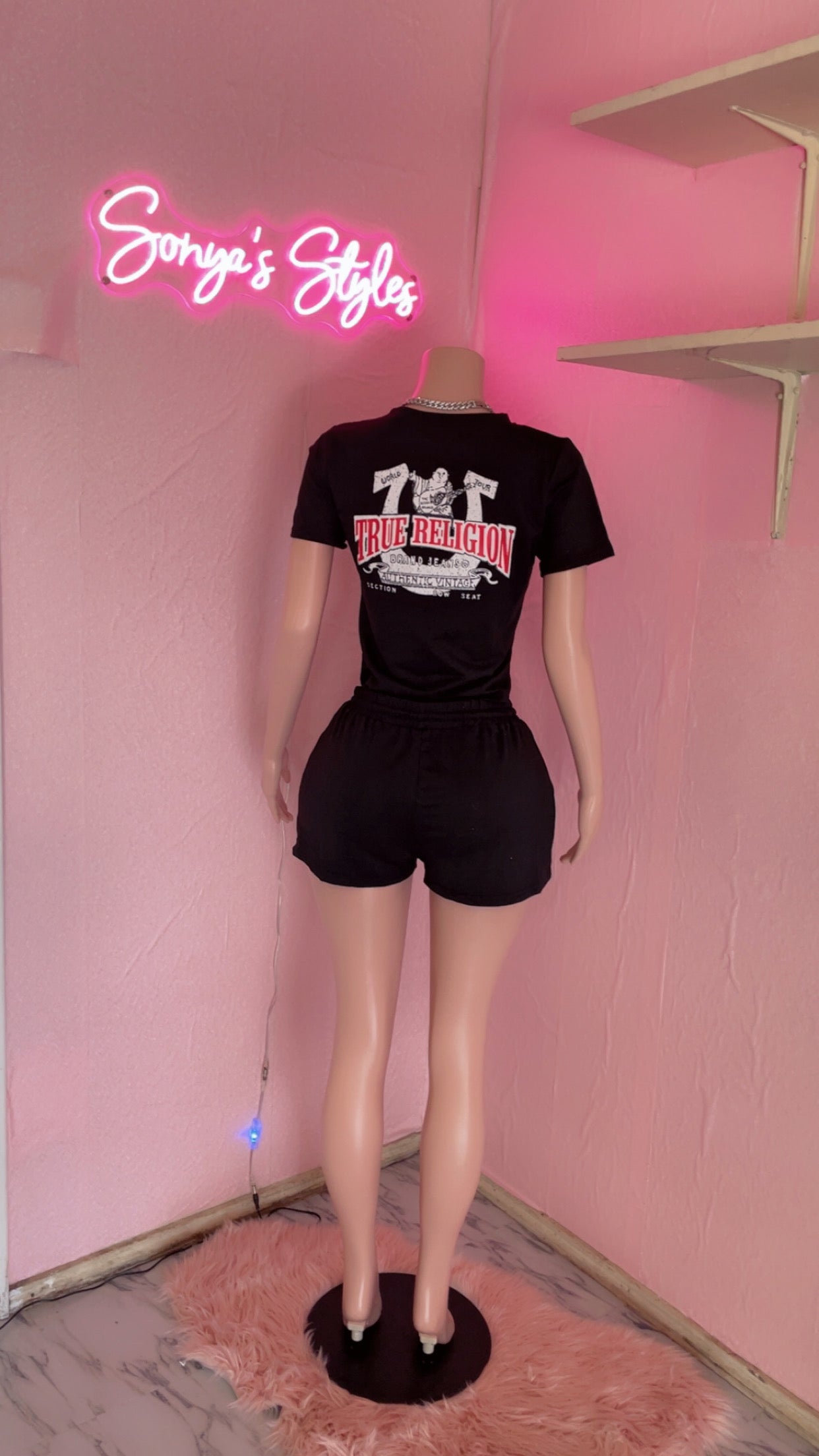 True Religion Inspired Short Sets