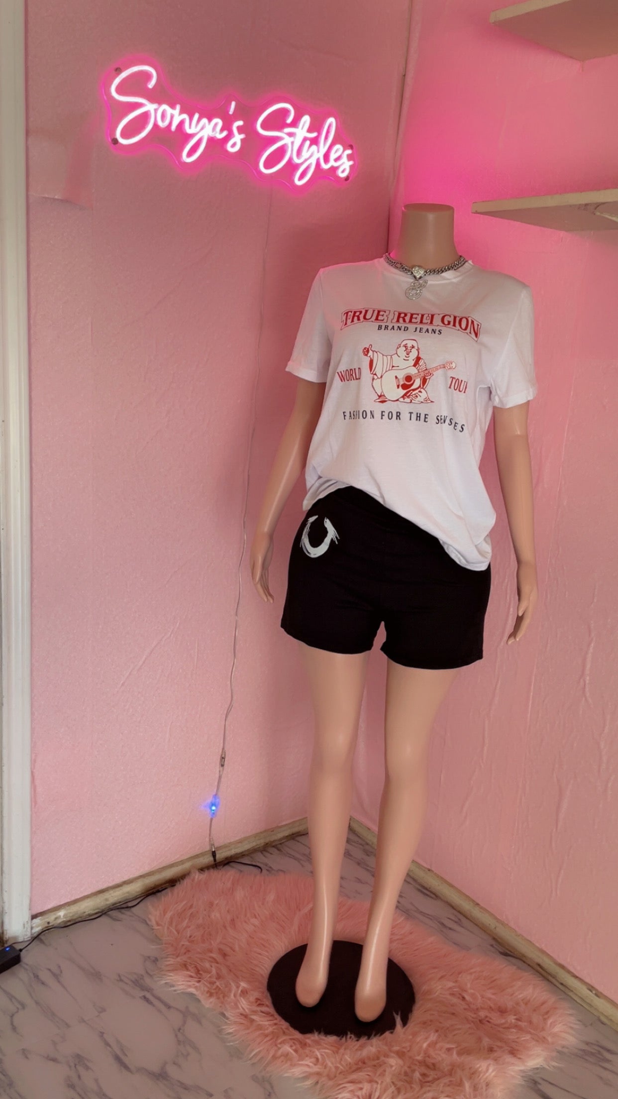 True Religion Short Sets