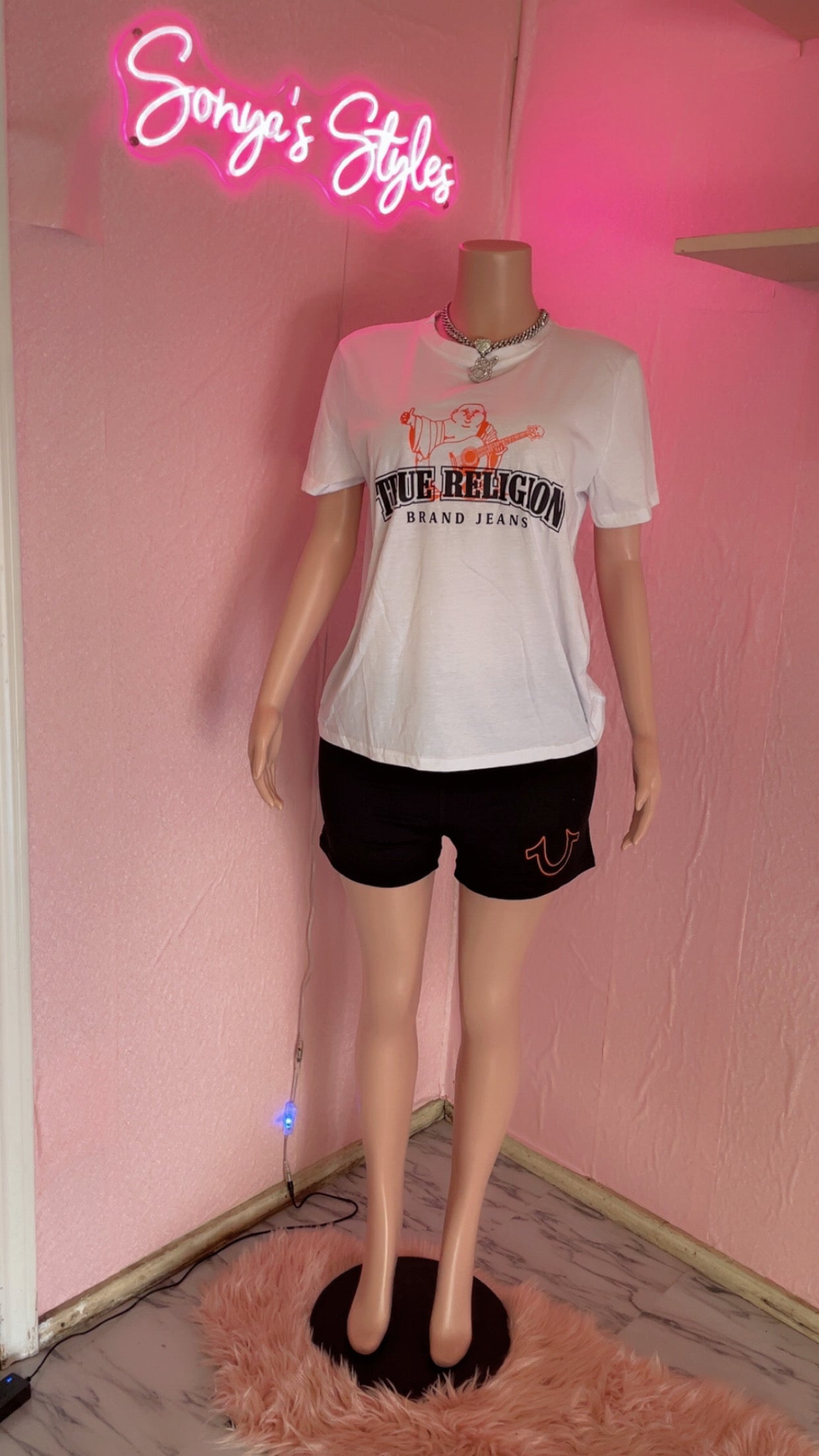 True Religion Short Sets
