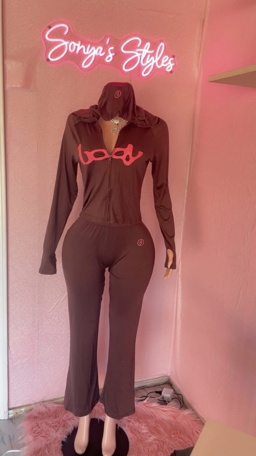 Solid Body Leggings Set