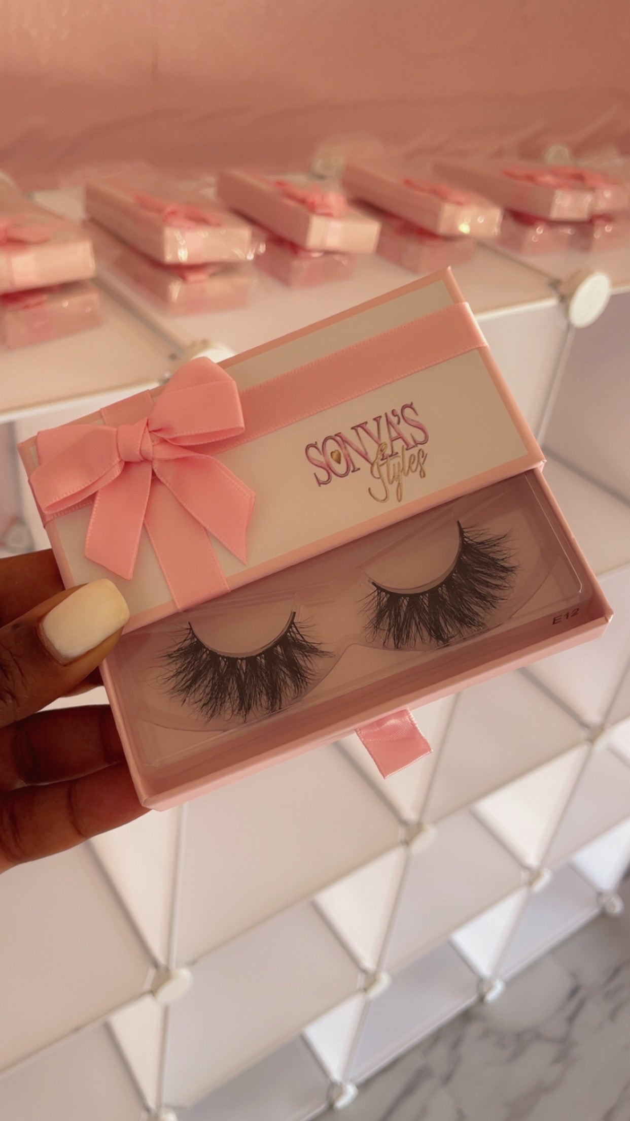 12mm-14mm Wispy Mink Eyelashes