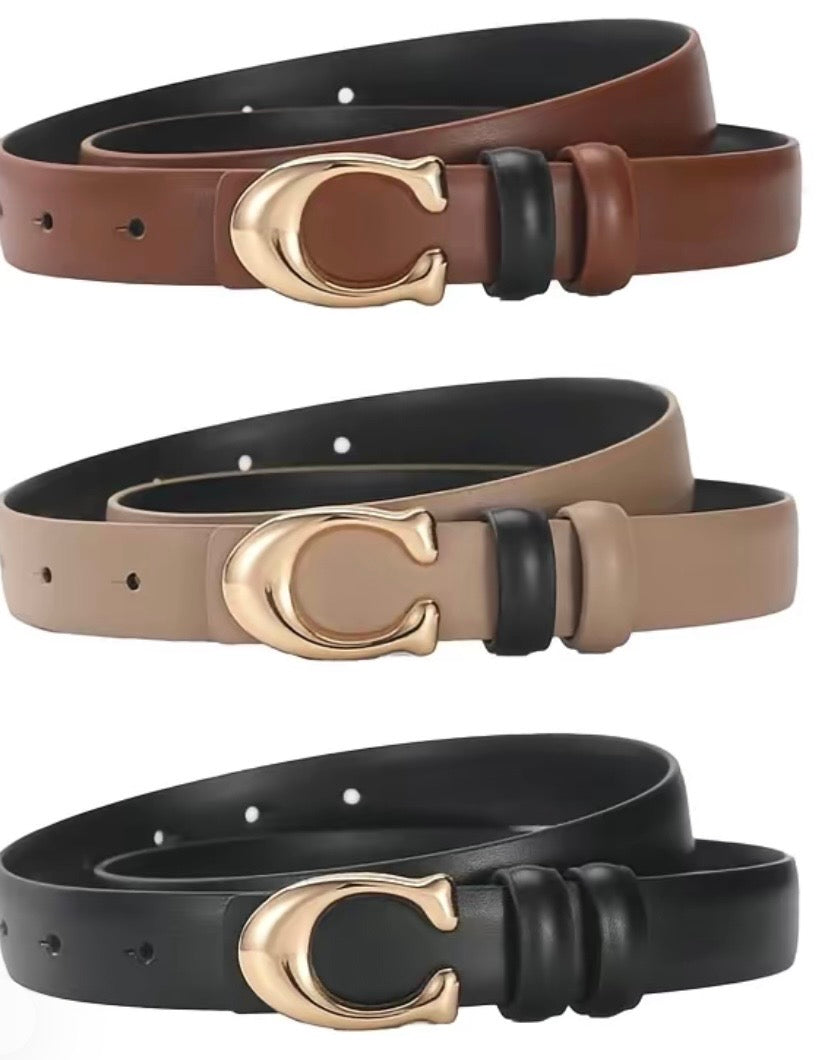 Coach Inspired Belts