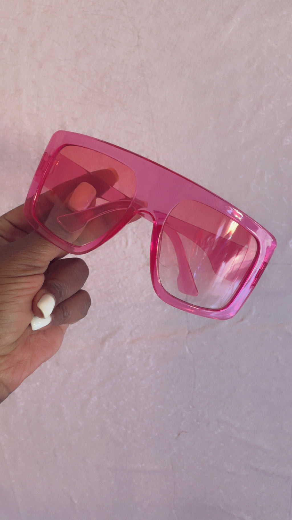 Y2K Oversized Square Sunglasses/Shades