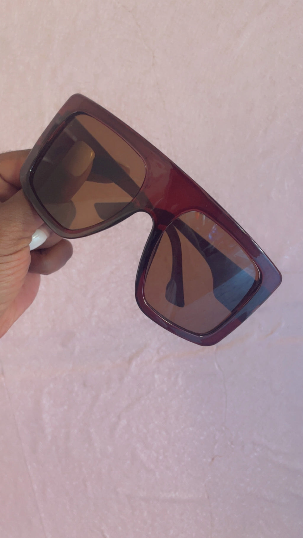 Y2K Overized Square Sunglasses