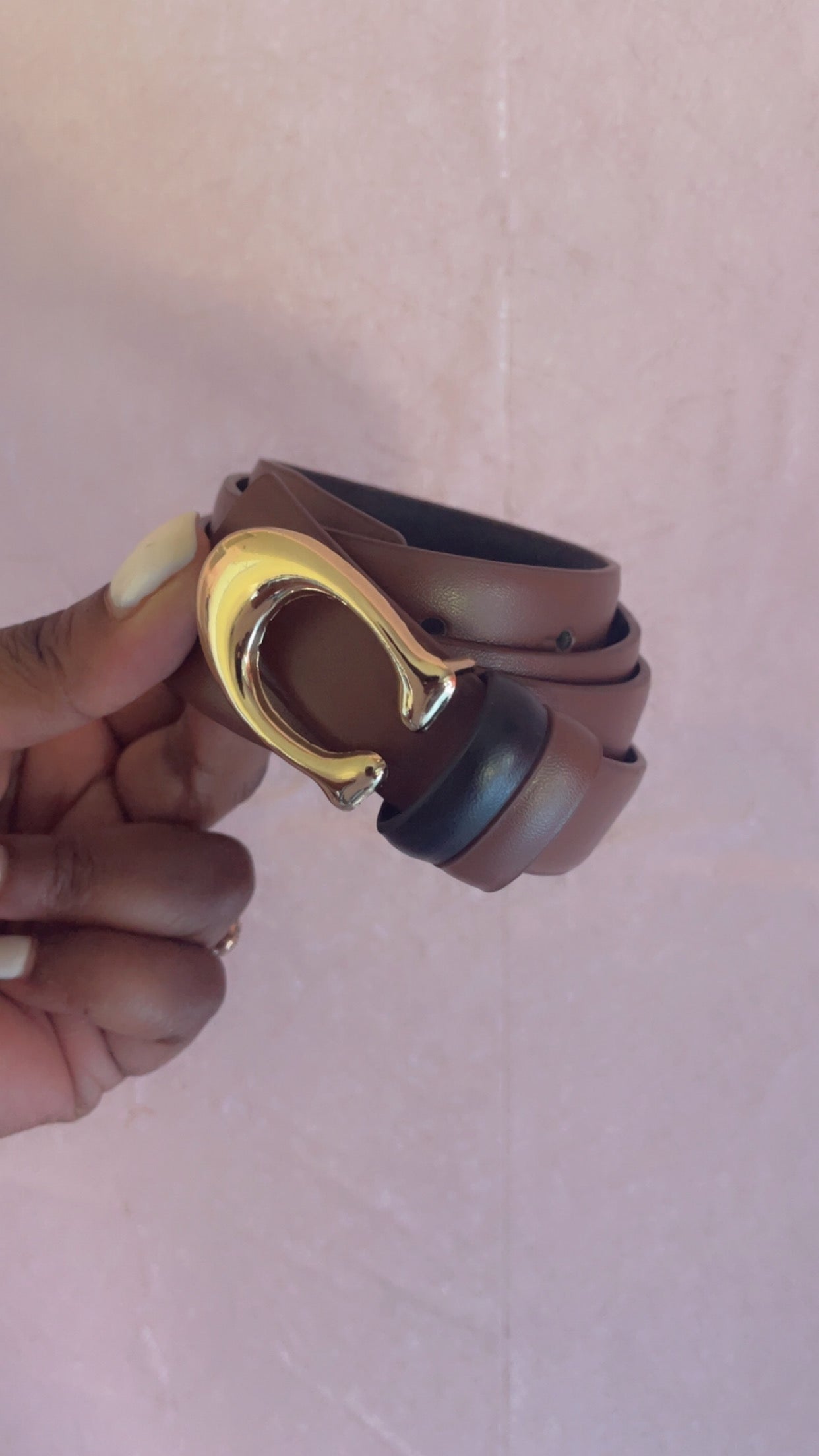 Coach Inspired Belts