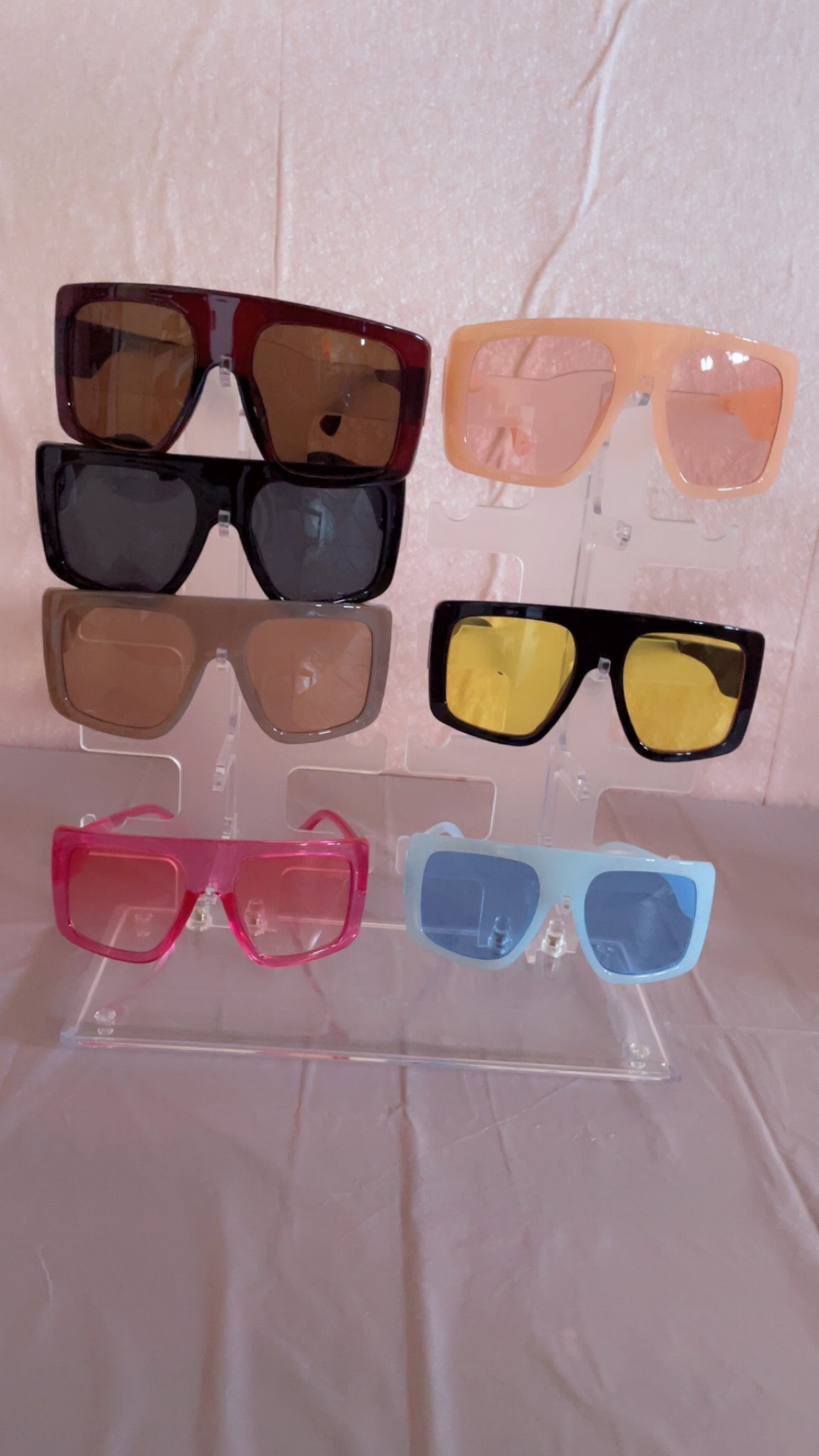 Y2K Overized Square Sunglasses