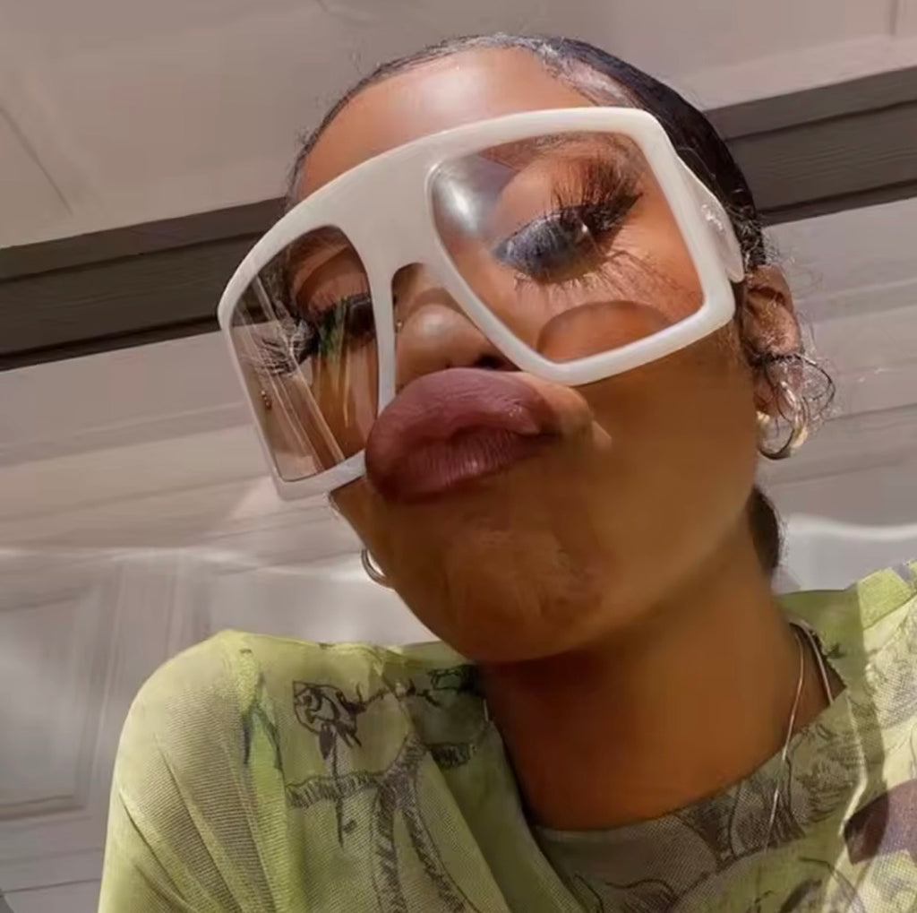 Y2K Oversized Square Sunglasses/Shades