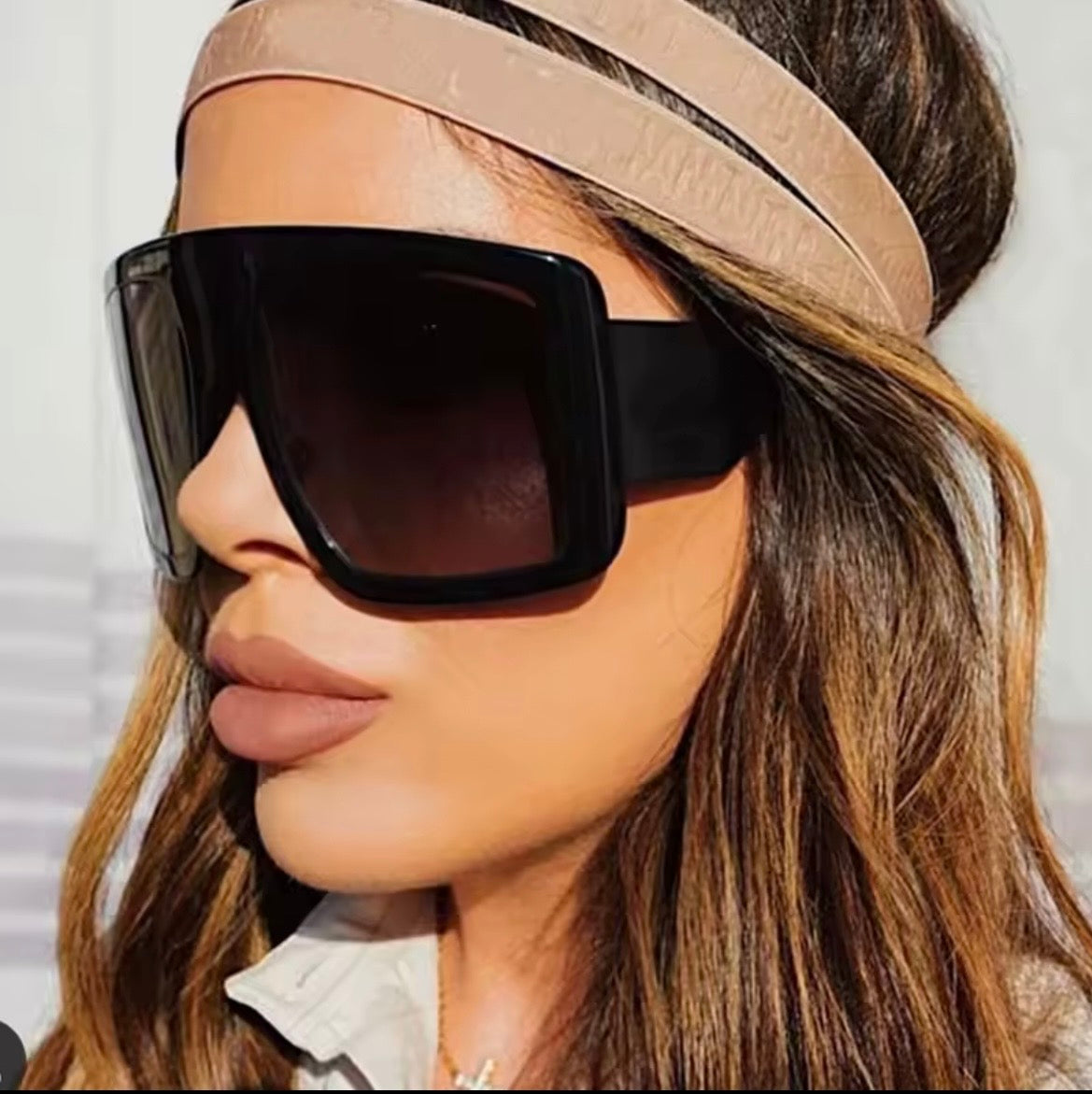 Y2K Oversized Square Sunglasses/Shades