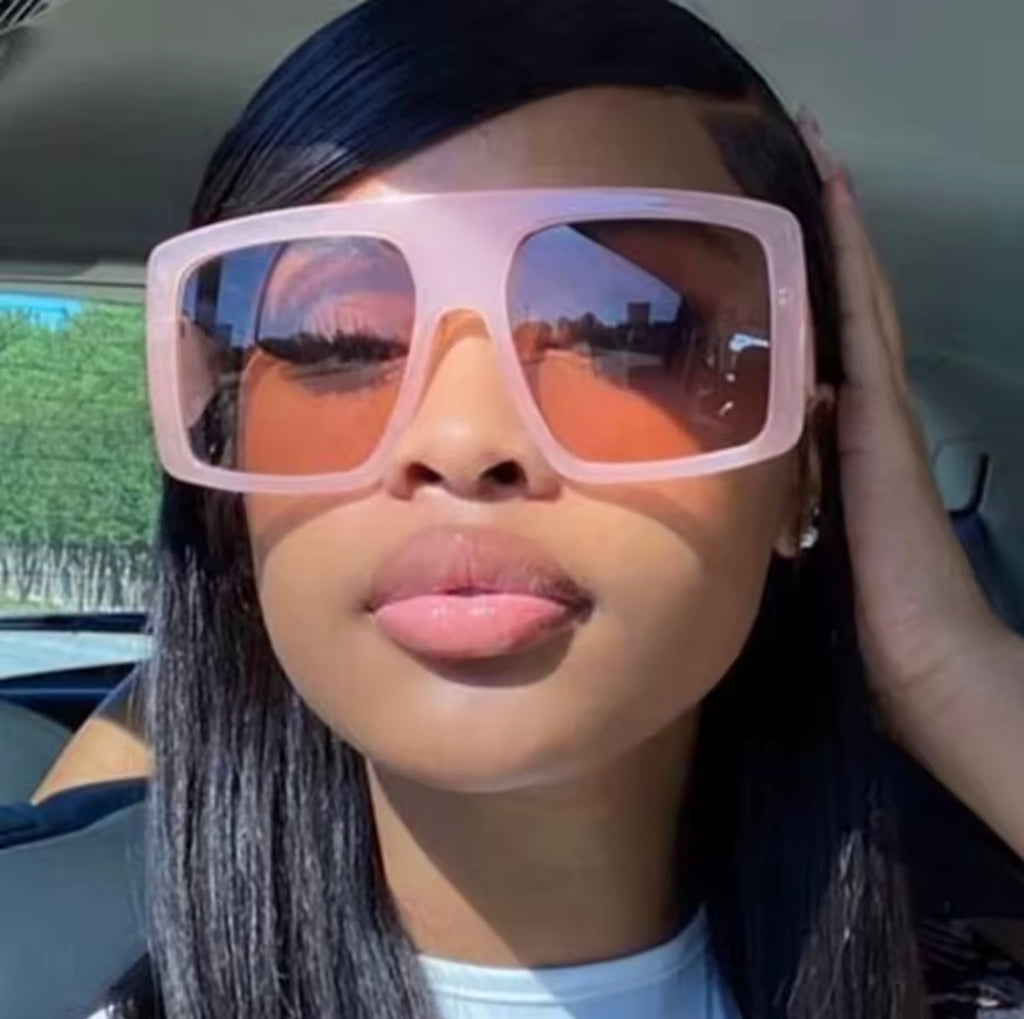 Y2K Oversized Square Sunglasses/Shades
