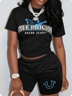 True Religion Short Sets
