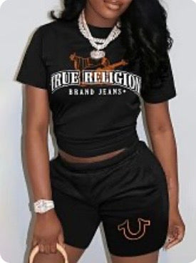 True Religion Short Sets
