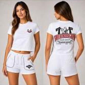 True Religion Short Sets