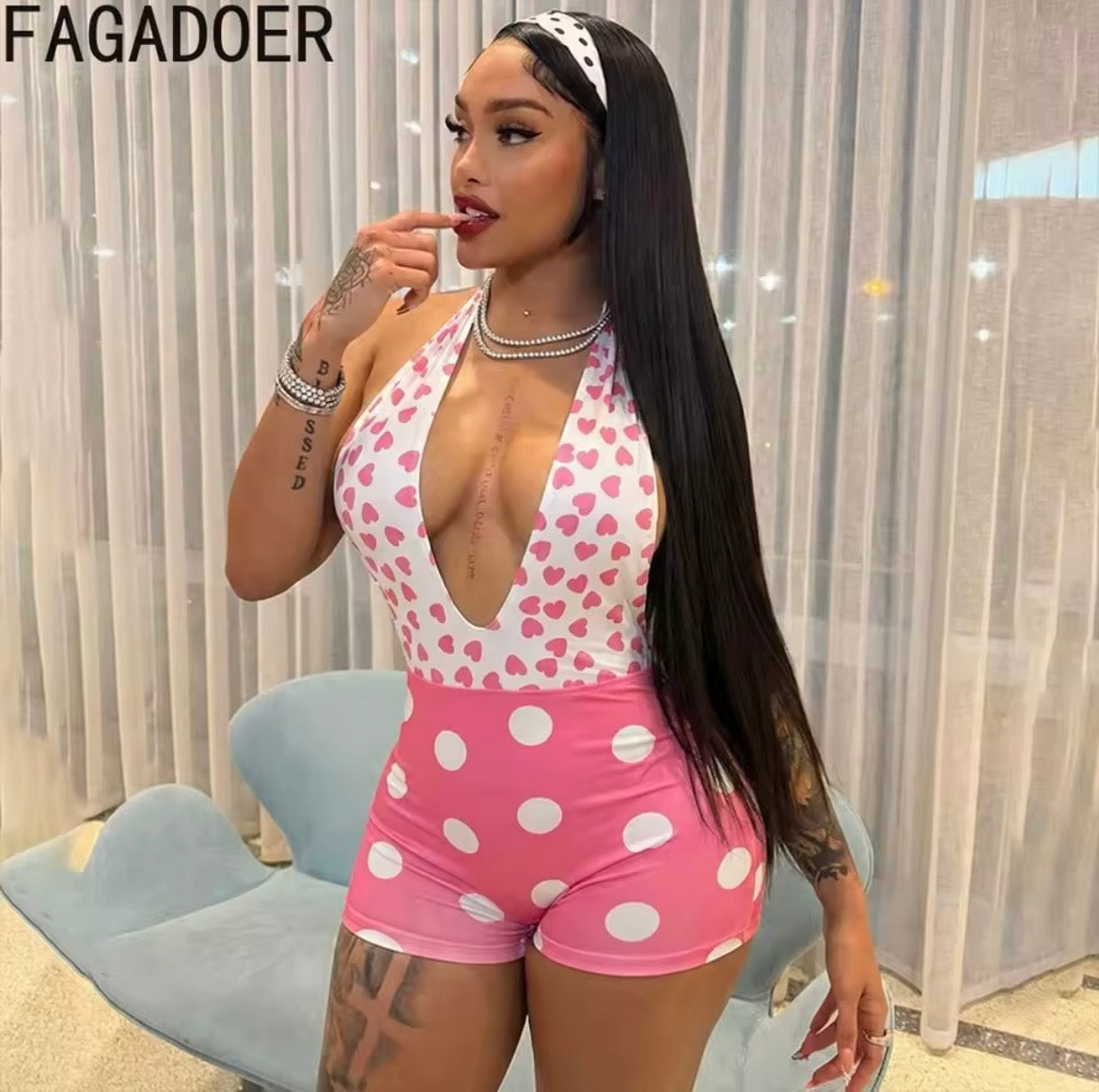Polka Dot Rompers