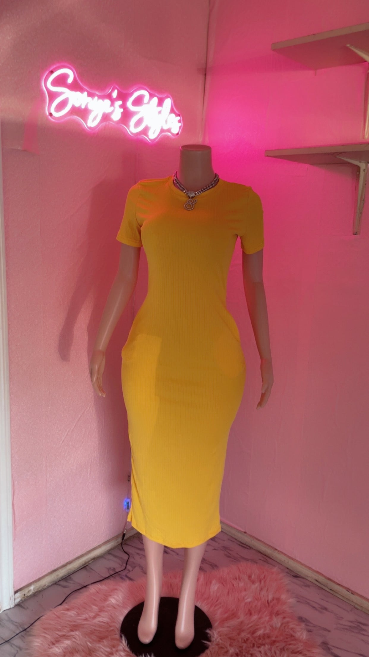 Summer Casual Midi Dress