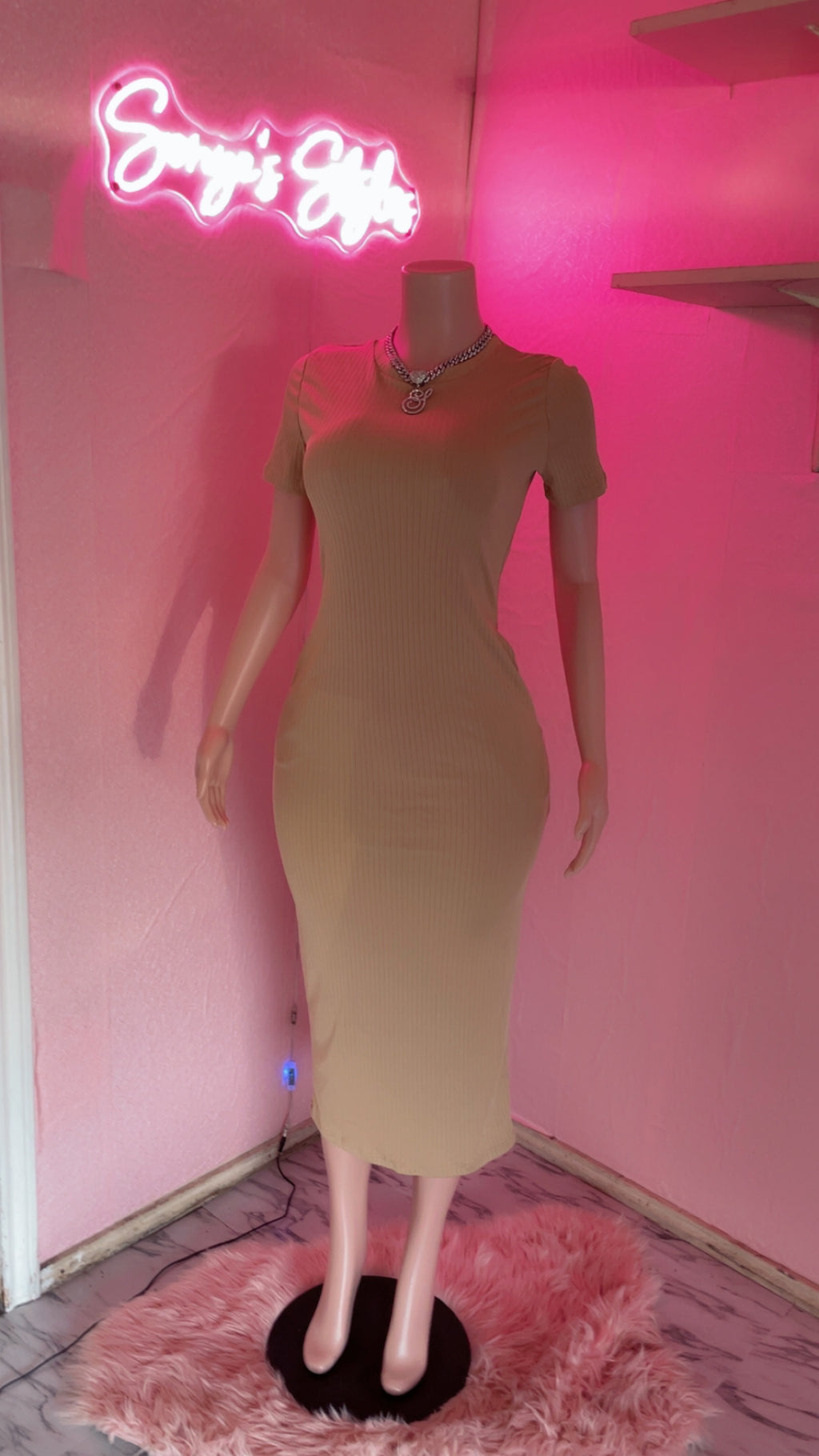 Summer Casual Midi Dress