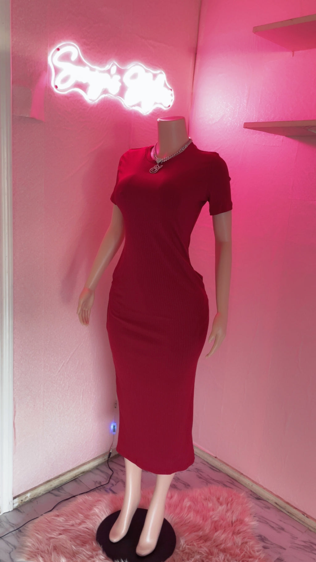 Summer Casual Midi Dress