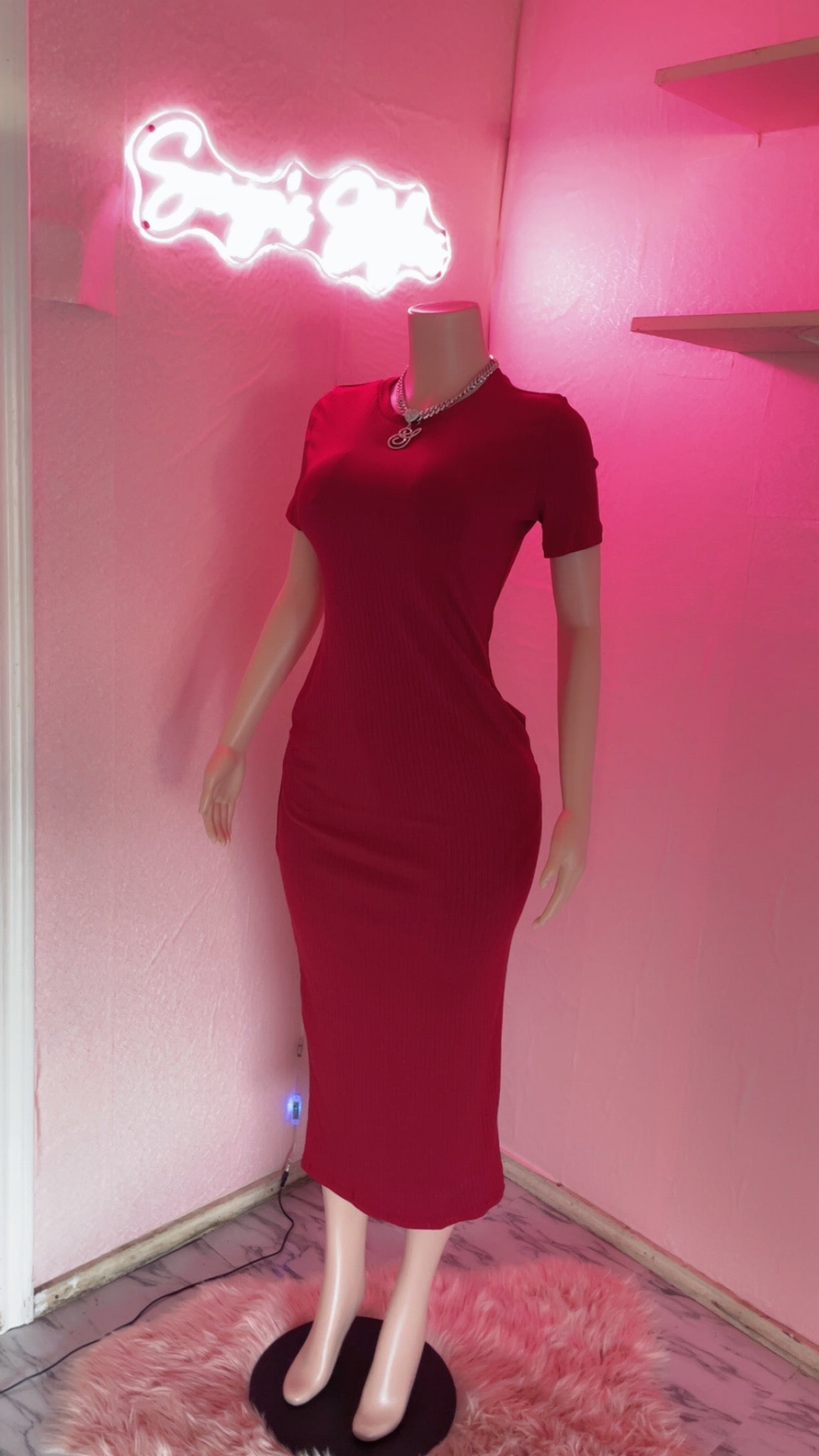 Summer Casual Midi Dress