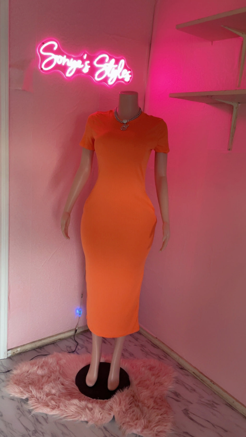 Summer Casual Midi Dress