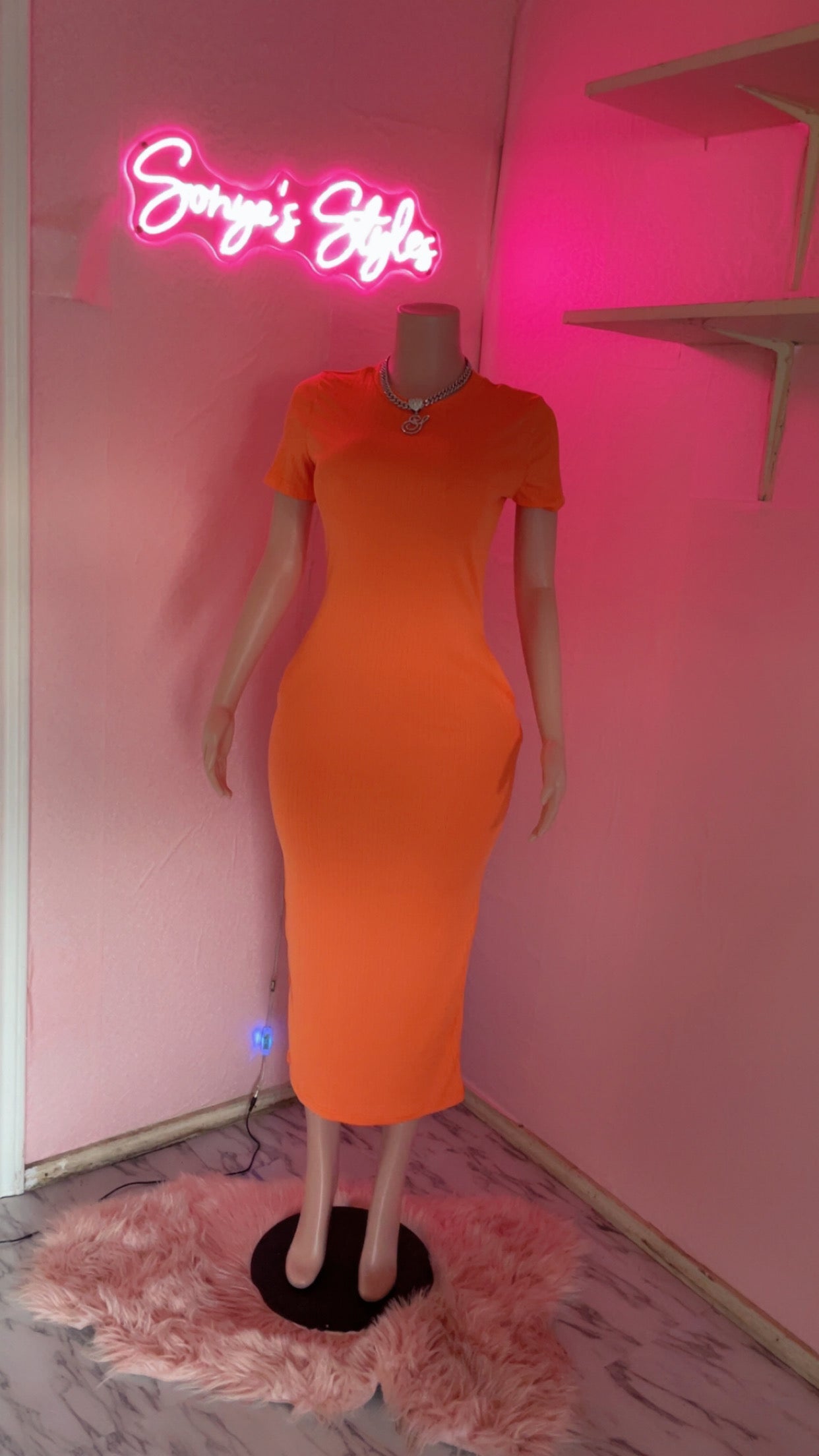 Summer Casual Midi Dress