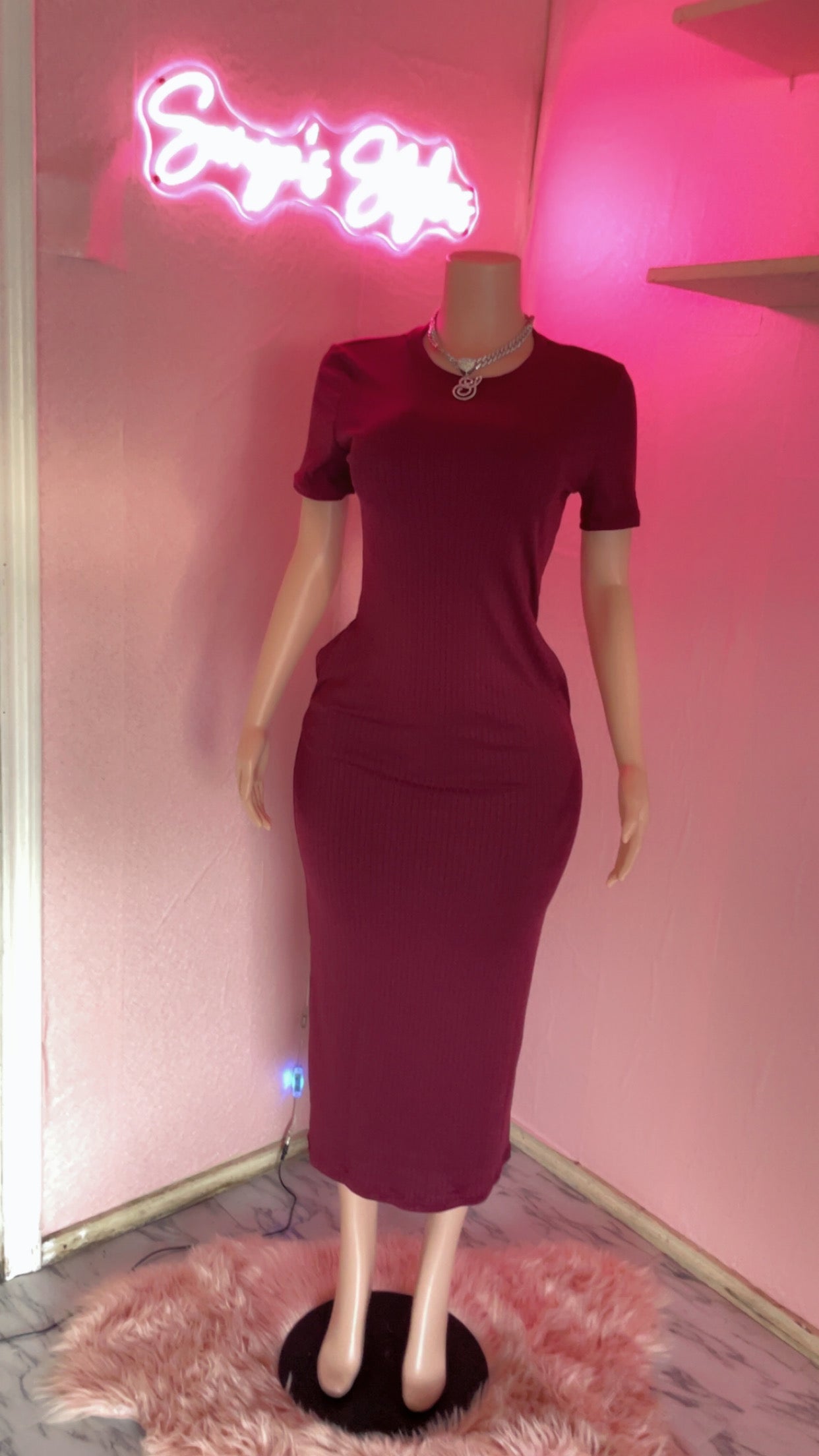 Summer Casual Midi Dress