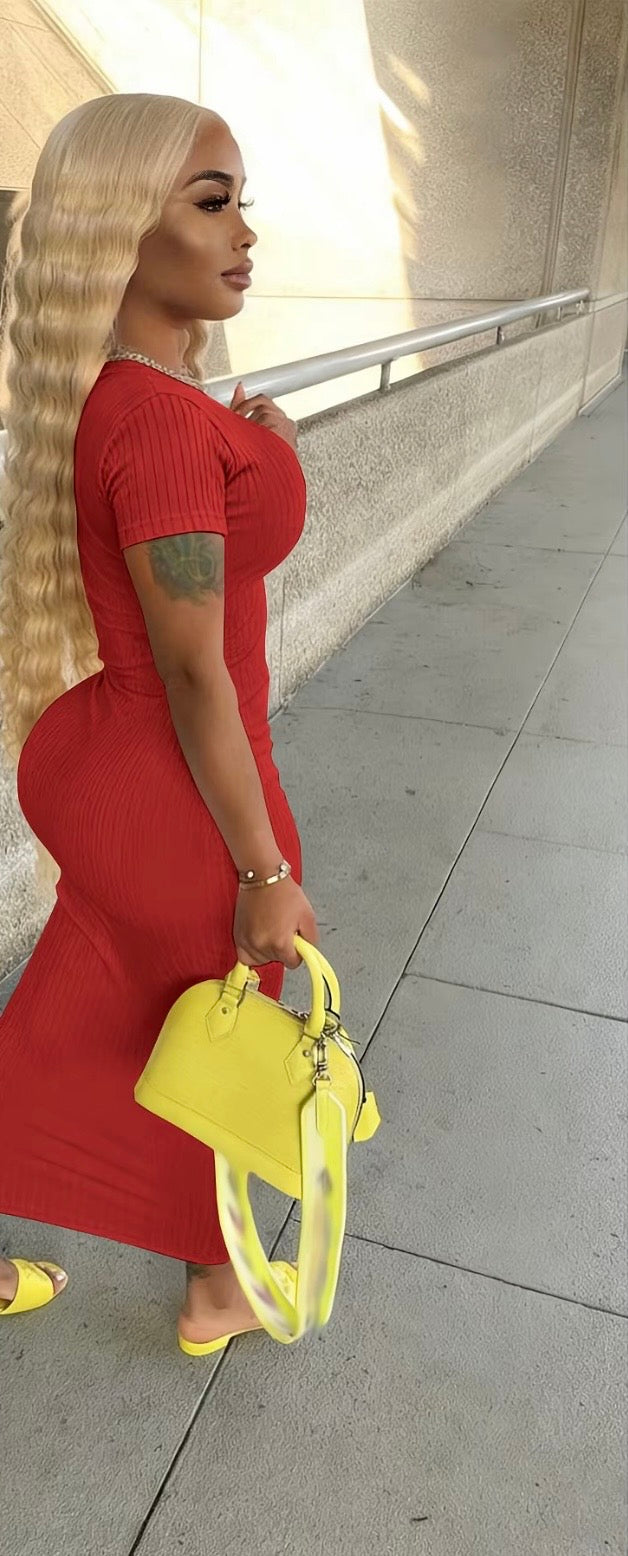 Summer Casual Midi Dress