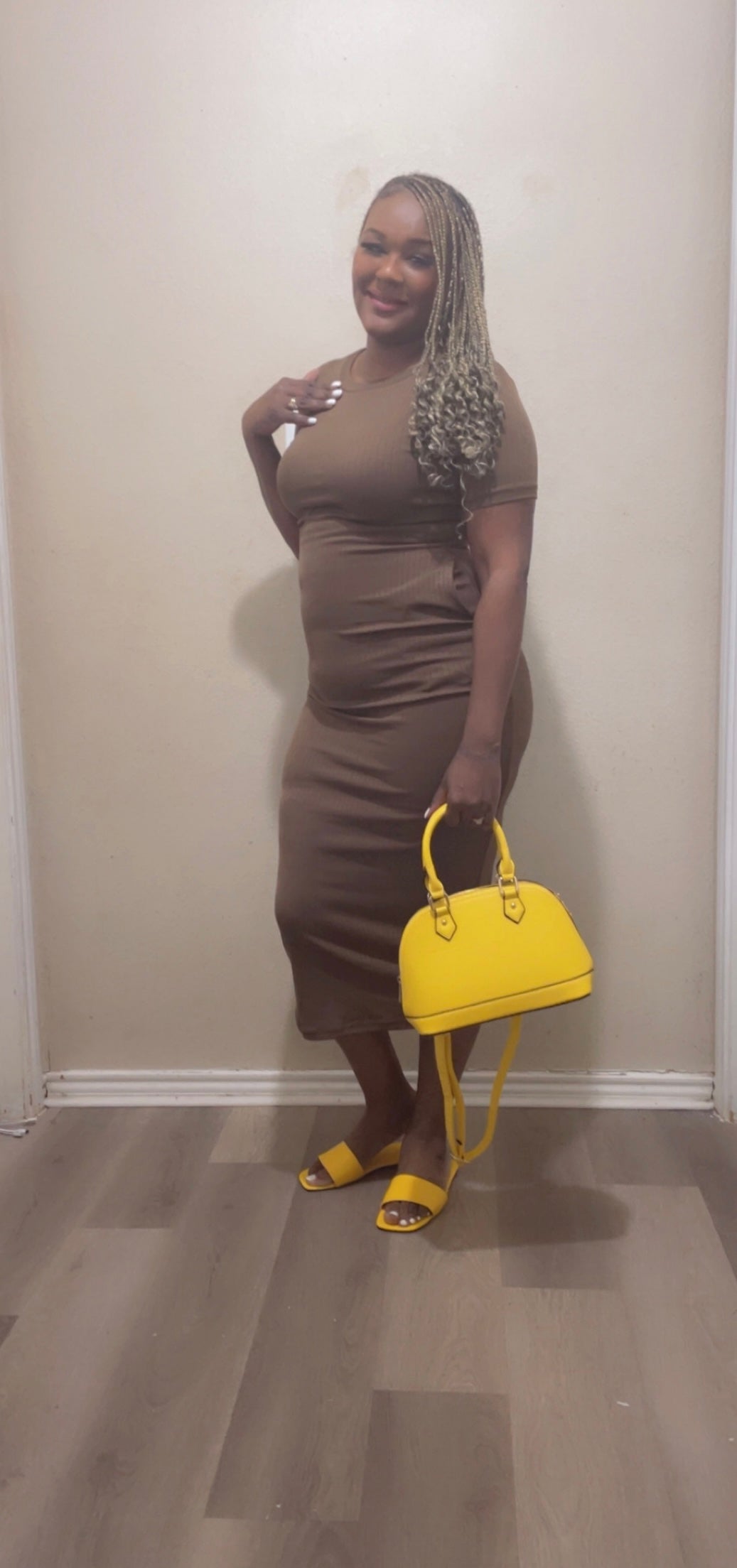 Summer Casual Midi Dress