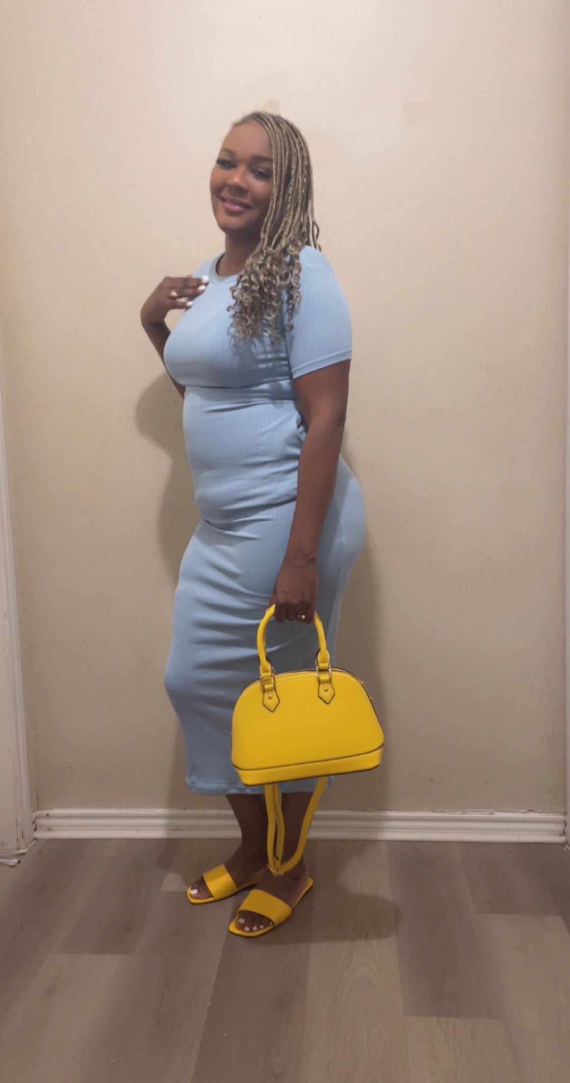 Summer Casual Midi Dress